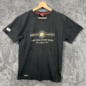 Indian Motorcycle Shirt Black Graphic Adults Size Medium Cotton Biker